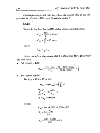 Bài tập hóa kĩ thuật tập 1