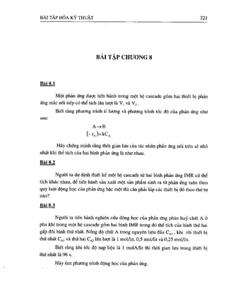 Bài tập hóa kĩ thuật tập 1