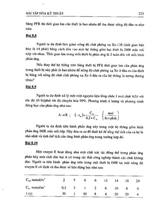 Bài tập hóa kĩ thuật tập 1