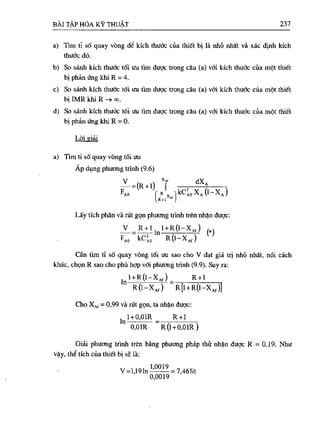 Bài tập hóa kĩ thuật tập 1
