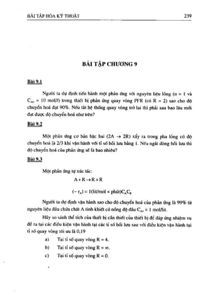 Bài tập hóa kĩ thuật tập 1