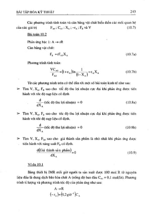 Bài tập hóa kĩ thuật tập 1