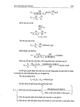 Bài tập hóa kĩ thuật tập 1