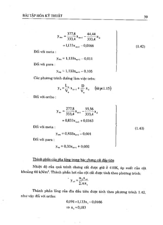 Bài tập hóa kĩ thuật tập 1