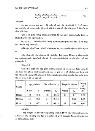Bài tập hóa kĩ thuật tập 1