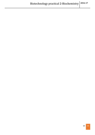 Biotechnology practical 2-Biochemistry 2016-17
SH 44
 