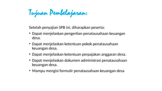 BT. MEKANISME PENATAUSAHAAN KEUANGAN DESA.pptx