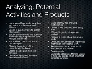 Bt Analyzing