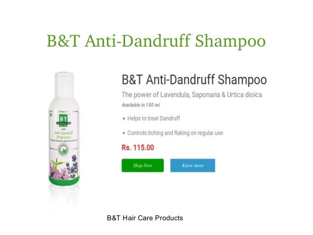 B&T Hair Care Products