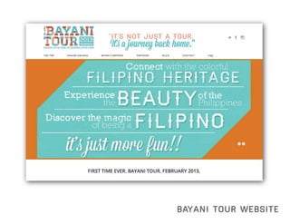 Bayani Tour Branding
