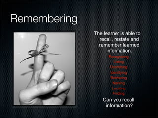 BT Remembering