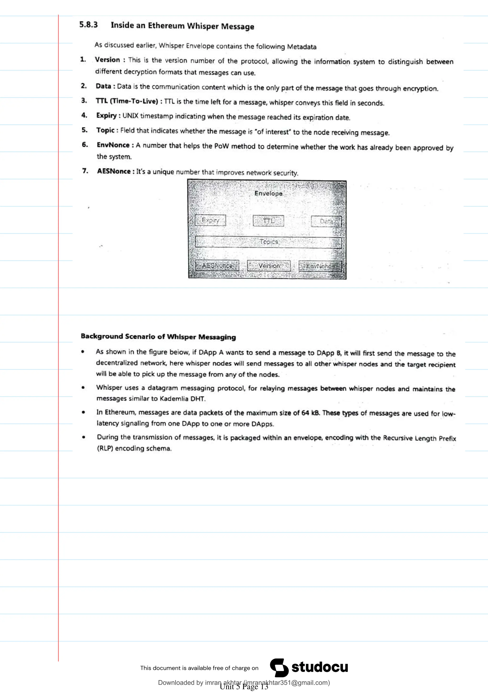 blockchain technology note-unit-5-notes.pdf for sppu engineering students |  PDF