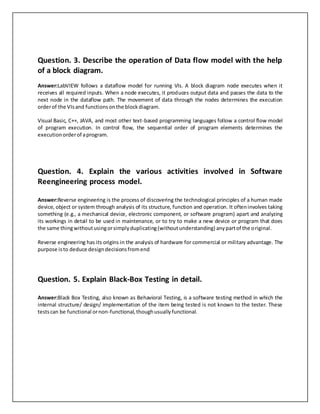 Bt0081 software engineering | PDF