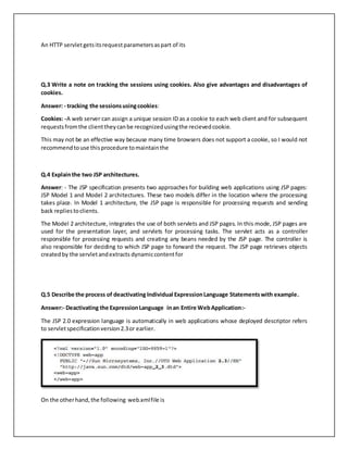 Bt0083, server side programming theory | DOCX | Web Development | Internet