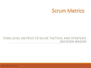 Seven Key Metrics to Improve Agile Performance | PPTX