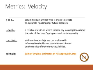 Seven Key Metrics to Improve Agile Performance | PPTX