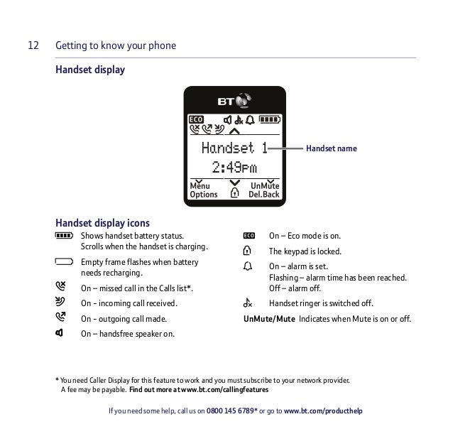 BT 2000 Digital Cordless Telephone User Guide