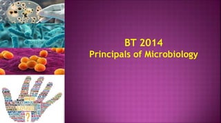 BT 2014
Principals of Microbiology
 