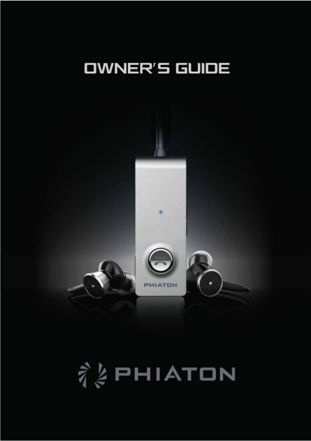 BT 220 NC Owners Guide | Phiaton