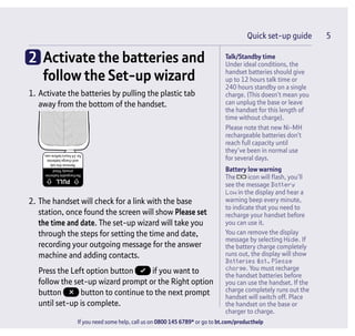 Bt 2600 Digital Cordless Phone