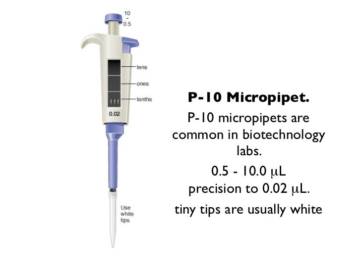 Biotech Chapter Three Lecture Basic Lab Skills