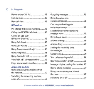 Bt 5510 Digital Cordless Phone