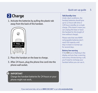 Bt 5510 Digital Cordless Phone