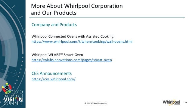 Www Whirlpool Com >> Enabling The Next Kitchen Experience Through Embedded Vision Www Whirlpool Com >> Enabling The Next Kitchen Experience Through Embedded Vision