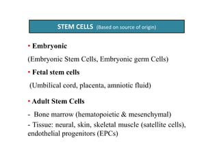 PRODUCTION AND MAINTENANCE OF EMBRYONIC STEM CELLS | PPTX