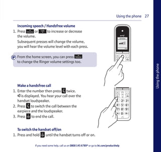 Bt 8500 Digital Cordless Phone With Advanced Call Blocker Bt 8500 Digital Cordless Phone With Advanced Call Blocker