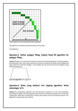 Bt9301 computer graphics | PDF