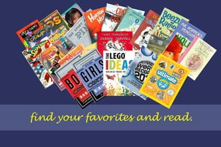 find your favorites and read. 