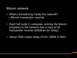 Bitcoin 101 from Tianfang Guo @ JayWSalon | PDF