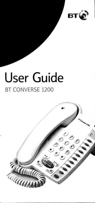 Bt converse 1200 Bt decor 110  user manual from Telephones Online  www.telephonesonline.co.uk