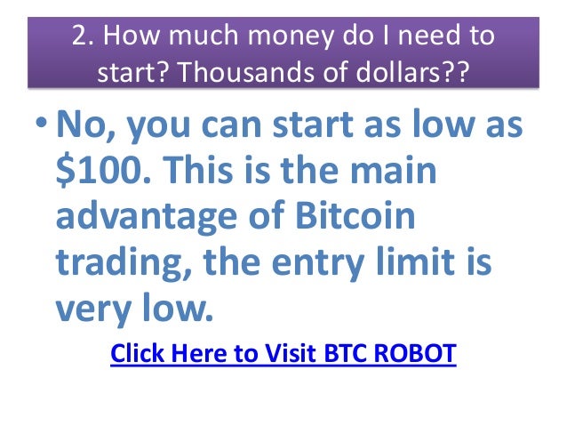 Btc robot - The BitCoin Automatic Trading Robot