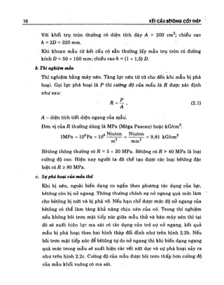 Thành phần chính của bê tông 30MPa
