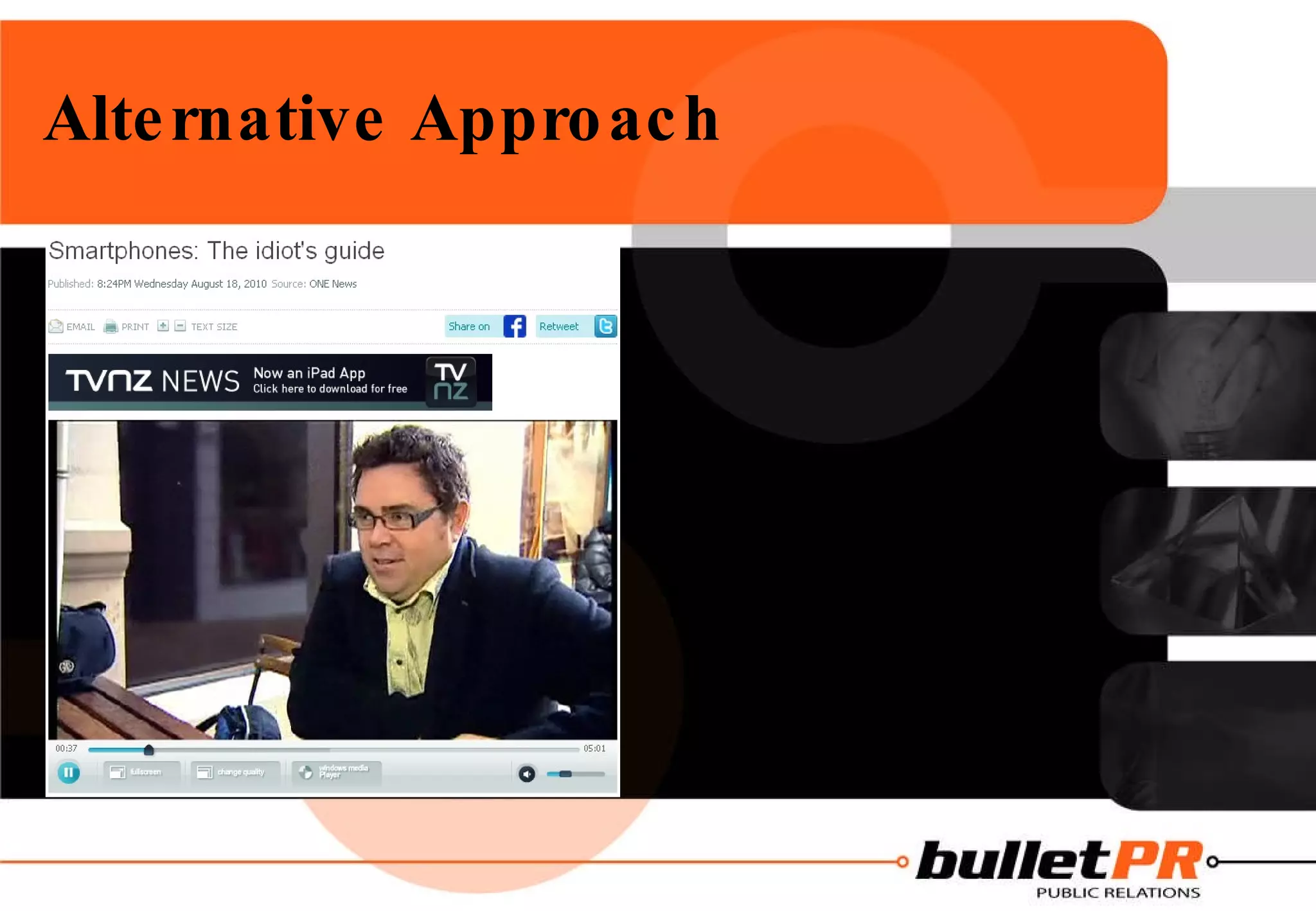 Alternative Approach 