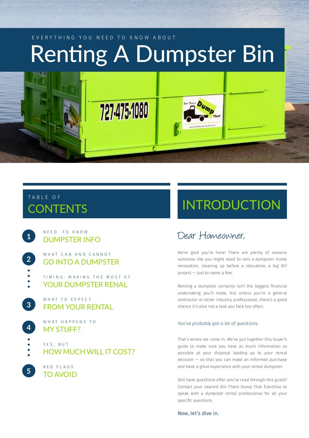 Buyer's Guide Everything You Need To Know About Renting A Dumpster Bin