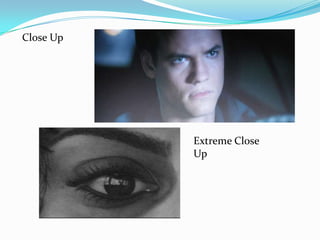 Close Up




           Extreme Close
           Up
 