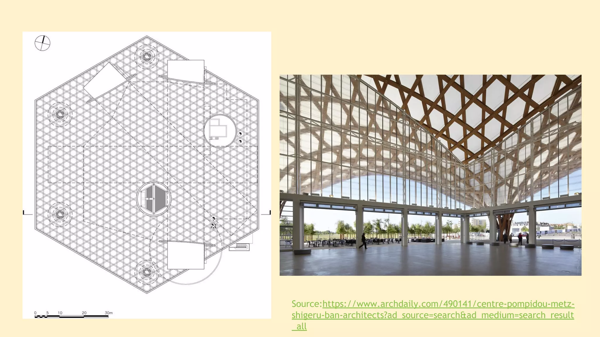 Source:https://www.archdaily.com/490141/centre-pompidou-metz-
shigeru-ban-architects?ad_source=search&ad_medium=search_result
_all
 