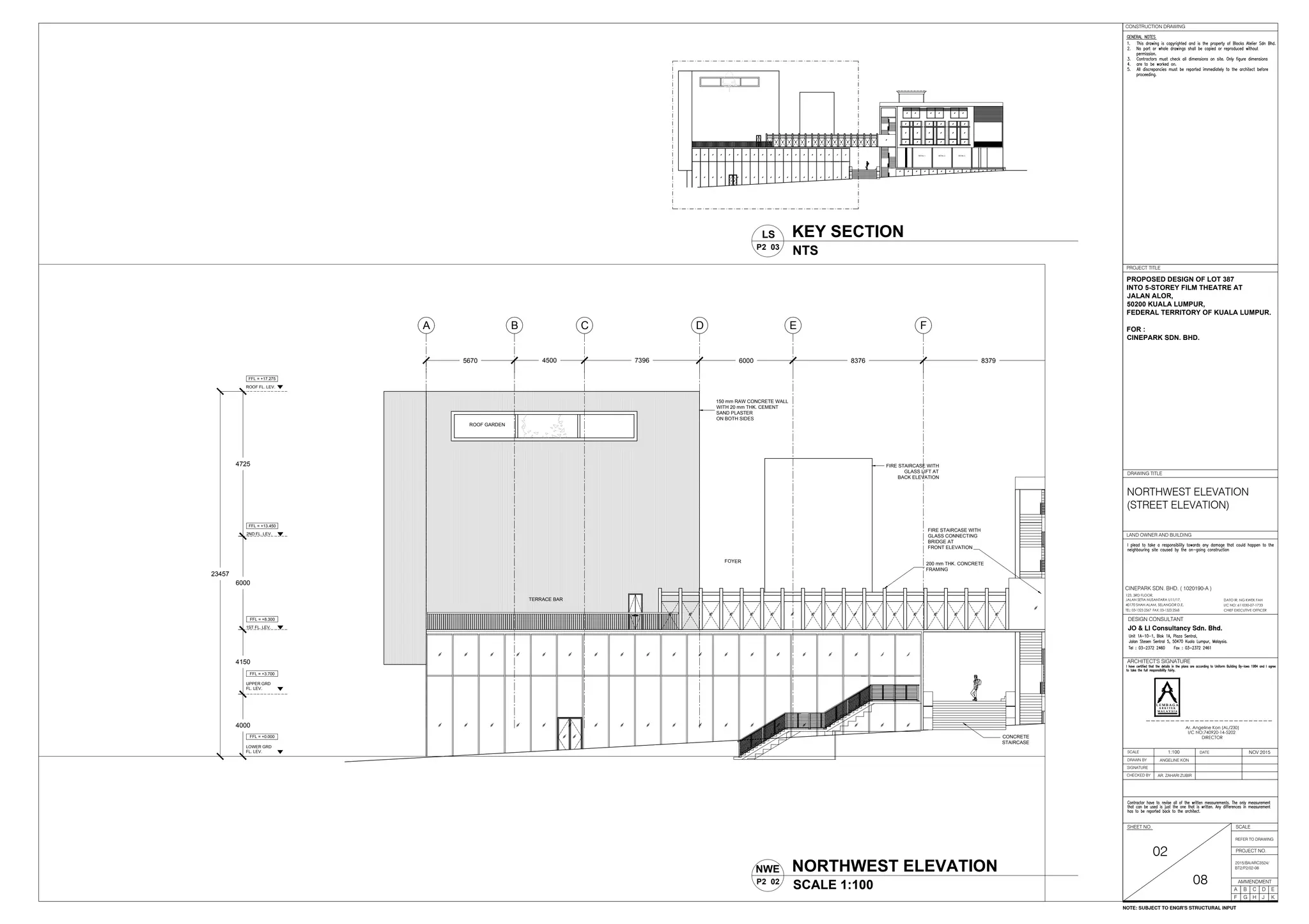 BUILDING TECHNOLOGY 2: Project 2- Working Drawing- Construction Drawing ...