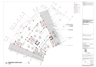 5150
D
01
D
07
D
07
D
07
D
07
D
07
COURTYARD
FIRESTAIRCASE1
FIRE
STAIRCASE
2
FIRE STAIRCASE
4
FIRE STAIRCASE
3
FFL = +0.000
-
CI
NV
-
-
69.05 sqm
LOADING BAY
FFL = +0.0000
PP
CR
NV
OP
HT
6300mm
54.64 sqm
FOOD STALL
AREA
FFL = +0.050
-
CR
NV
OP
-
124.00 sqm
SEATING AREA
FFL = +0.050
-
CR
NV
-
-
181.20 sqm
FEMALE
WASHROOM
MALEWASHROOM
REFUSECHAMBER
DISABLEDTOILET
LANDSCAPE
BO
UNDARY
LINE
SETBACK
LINE
FFL = +0.050
PP
CR
MV
OP
HT
6150mm
17.80 sqm
FFL = +0.100
PP
CR
MV
OP
HT
18.37 sqm
GRAB & GO
STALL
-
CR
NV
OP
-
59.27 sqm
FFL = +0.100
PP
CR
MV
OP
HT
17.80 sqm
FFL = +0.0000
-
-
NV
-
HW
13.63 sqm
CORRIDOR
FFL = +0.000
CT
CR
MV
OP
CT
2500mm
10.60 sqm
FFL = +0.000
CT
CR
MV
OP
CT
8.42 sqm
FFL = +0.050
CT
CR
NV
OP
HT
6.75 sqm
FFL = +0.000
CT
CR
MV
OP
CT
3.69 sqm
FFL = +0.030 FFL = +0.050
PP
CR
MV
OP
HT
17.80 sqm
PP
CR
MV
OP
VS
0.80 sqm
ELECTRIC ROOM
-
CR
NV
OP
HT
46.00 sqm
LINELEVELABOVE
RISER:175mm
TREAD:300mm
STEPS:36
RISER:175m
m
TREAD:300m
m
STEPS:36
RISER: 175mm
TREAD: 300mm
STEPS: 36
RISER: 175mm
TREAD: 300mm
STEPS: 36
FFL = +0.050
6150mm
6150mm
6150mm
6150mm
6150mm
2500mm
2500mm
3200mm
6150mm
2500mm
FFL = +0.000
D
01
D
01
D
01
FRD
02
W
01
W
01
W
01
W
01
W
01
W
01
W
02
W
02
W
02
W
02
A
B
C
D
E
1
2
3
4
5
6
7
8
9
10
F
G
K
H
I
L
J
M
N
P
2900
3650
4250
4400
3050
2250
2900
28600
6400
6400
6400
9400
2300
2200
2300
2600
4700
6400
6900
2250
4450
6900
6700
6400
29600
2700
4900
6350
6350
12000
750
2350
6480
LIFT
CORE
LIFT
CORE
RC STAIRCASE TO ENGR'S DETAIL
WITH 1000MM HEIGHT x 500MM WIDTH
M.S. HANDRAIL WELDED ONTO CAST-IN-SITU
40MM x 6MM THK
M.S. PLATE BUSTER
AND TO BE PAINT FINISH
R=175MM, T=300MM
RC LIFT CORE TO ENGR'S DETAIL
RC COLUMN TO ENGR'S DETAIL
150MM THK. CLAYBRICKS
PARTY WALL WITH 25MM THK.
CEMENT PLASTERING
PP
CR
MV
OP
VS
0.80 sqm
SWITCH ROOM
FFL = +0.050
2500mm
LINE
LEVEL
ABOVE
LINE
LEVEL
ABOVE
LINE
LEVEL
ABOVE
LINE
LEVEL
ABOVE
LINE
LEVEL
ABOVE
FRD
02
ROOF LINE
ROOF LINE
dp50
dp50
dp
50
dp 50
dp50
dp
50
dp
50
dp 50
dp 50
dp
150
dp
150
dp
150
dp
150
dp 50
dp
30
dp
20
dp50
dp50
dp50
dp50
dp50
dp50
dp50
dp50
dp50
dp 50
D
06
LAND OWNER AND BUILDING
DRAWN BY
CHECKED BY
SCALE
SIGNATURE DATE
ARCHITECT'S SIGNATURE
SHEET NO.
AMMENDMENT
DRAWING TITLE
JO & LI Consultancy Sdn. Bhd.
DESIGN CONSULTANT
A B C D
F G H J
E
K
AR. ZAHARI ZUBIR
I/C NO: 571212-07-5587
DATO IR. TAN EU KANG
TEL: 03-1323 2567 FAX: 03-1323 2568 CHIEF EXECUTIVE OFFICER
123, 3RD FLOOR,
JALAN SETIA NUSANTARA U11/17,
40170 SHAH ALAM, SELANGOR D.E.
ECO SUCESS SDN. BHD. ( 1020553-T )
PROPOSED DESIGN OF LOT ??, ??, ??, ??,
?? & ?? INTO 4-STOREY FOOD MARKET AT
JALAN RAJA MUDA ABDUL AZIZ,
50300 KUALA LUMPUR,
FEDERAL TERRITORY OF KUALA LUMPUR.
FOR :
ECO SUCESS SDN. BHD.
SEPTEMBER 2015
1:100
I/C NO:640806-10-5490
Ar. Alfred Lee (AL/238)
DIRECTOR
L E M B A G A
A R K I T E K
M A L A Y S I A
L E M B A G A
A R K I T E K
M A L A Y S I A
SCALE
REFER TO DRAWING
FIRE FIGHTING DRAWING
PROJECT TITLE
PROJECT NO.
3B
11
2015/BA/ARC3524/
BT2/P1/3B-11
GROUND FLOOR PLAN
GROUND FLOOR PLAN
1:100
GFP
P1 3B
NORTH
NOTE: SUBJECT TO ENGR'S STRUCTURAL INPUT
LEGEND
FIRE FIGHTING SCHEDULES
FIRE FIGHTING LEGEND
DRY POWDER EXTINGUISHER
HOSE REEL
ALARM BELL
WET RISER
SMOKE DETECTOR
BREAK GLASS
EMERGENCY LIGHT
"KELUAR" SIGN
MANUAL CALL POINT
CO₂ PANEL
 