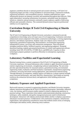 B Tech Civil Engineering at Sharda University.pdf