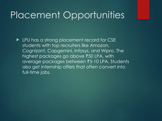 Btech Cse Lpu Presentation Pptx Pptx