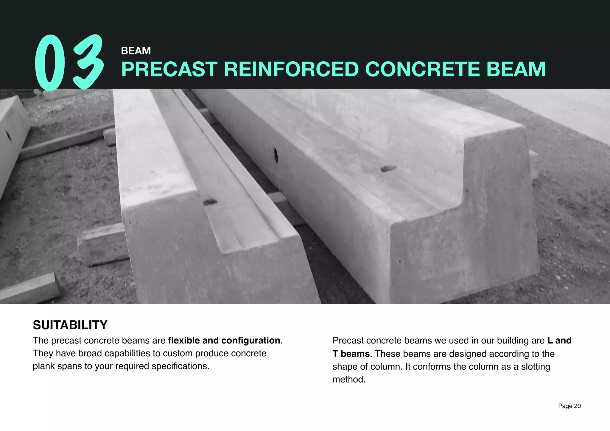 Precast R Beam Industrialised Building System | PDF