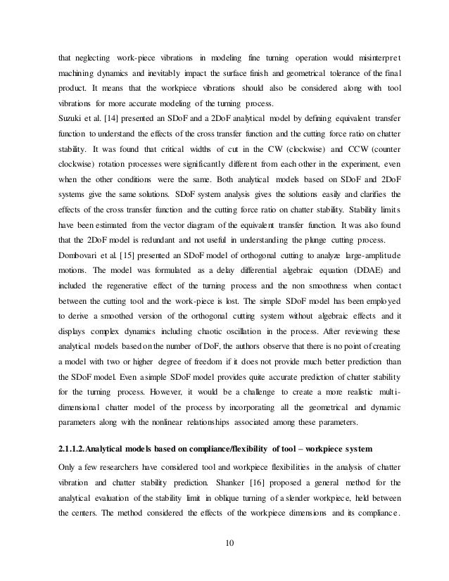Analysis of tool chatter in turning operation on lathe machine