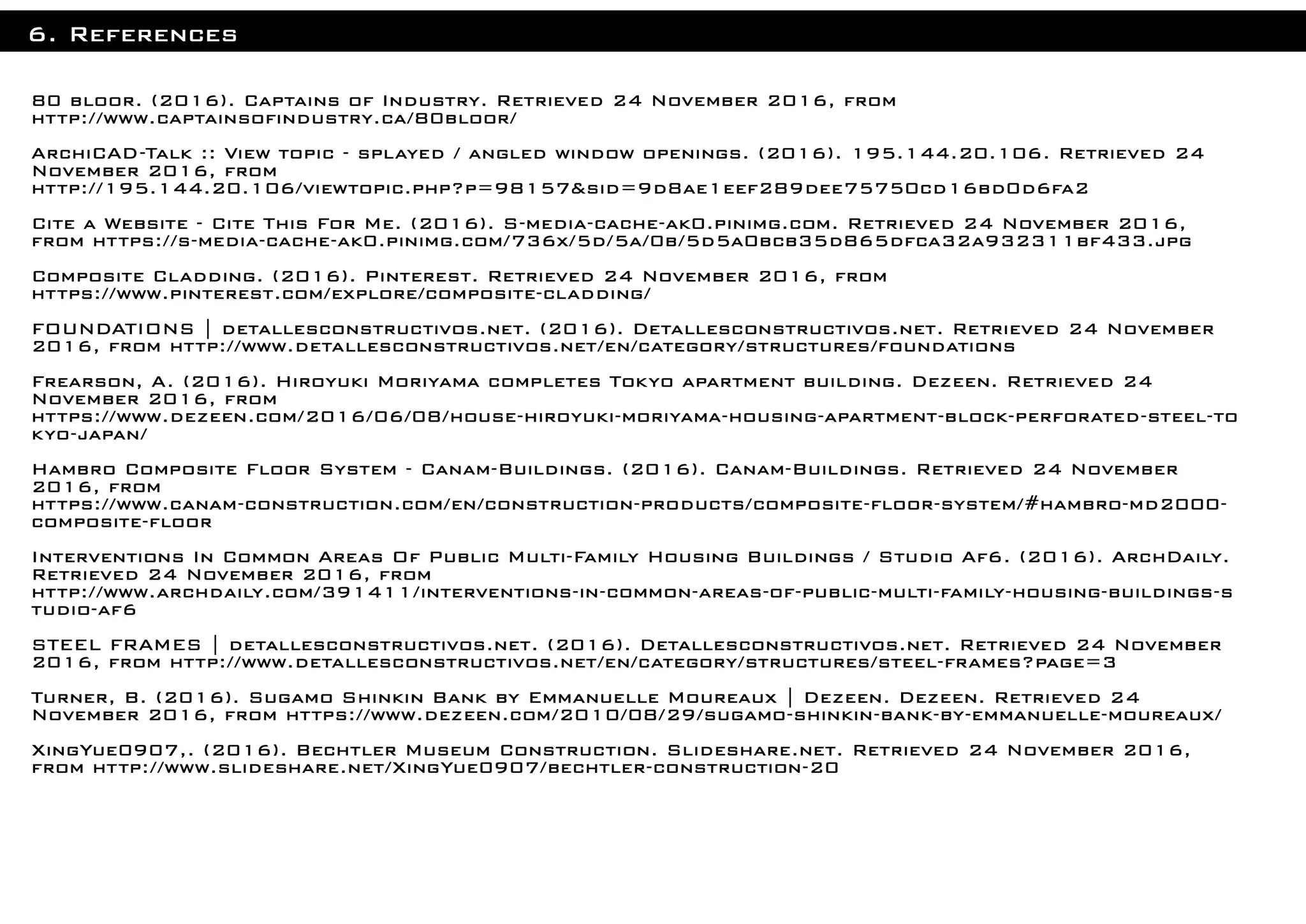 Btech Project 2: Construction Solutions