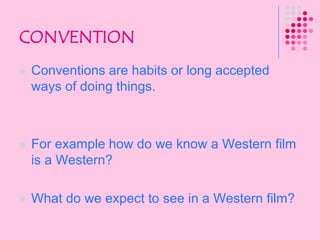 Genre Genre is simply another term forCategory/type.