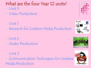 What is Media Studies?We live in a world where the media is very powerful – many people spend a lot of time watching television, reading newspapers/ magazines, and listening to the radio.The media has a huge impact on our lives. The companies that produce Media Products are seen as ‘consciousness‘ industries, they shape our ideas of ourselves and the world around us. Turning on the television can seem like turning on a tap. However it is not just ‘there’,  a complex   variety of processes goes into making media products with many different  choices made to put them together