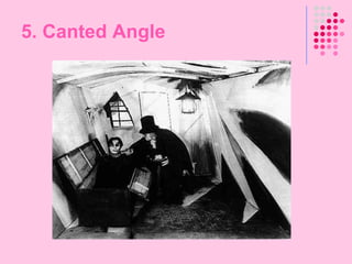 The camera  is positioned high (above head height usually).Shot is angled downwards on the subject.What effect does this create?1. High Angle Shot